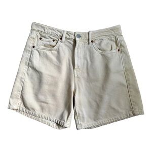 Zara High Waist Women’s Shorts in Cream